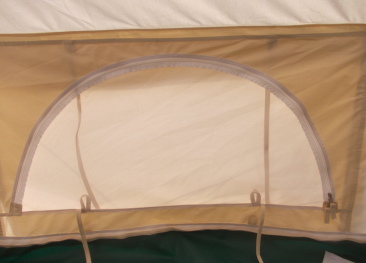 Half round Mesh Windows