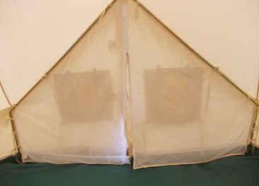 Doors form inside unzipped