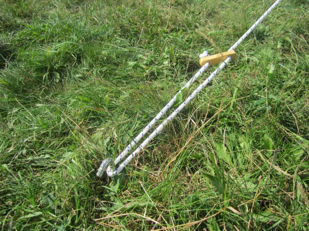 Guy Ropes with wooden adjuster(3)